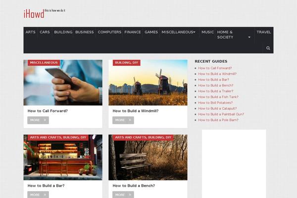 Comet theme site design template sample