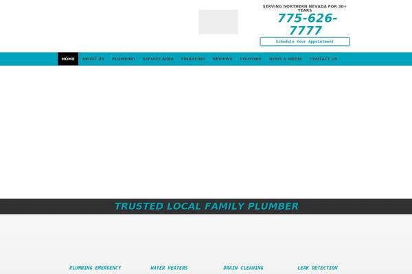 FoundationPress theme site design template sample