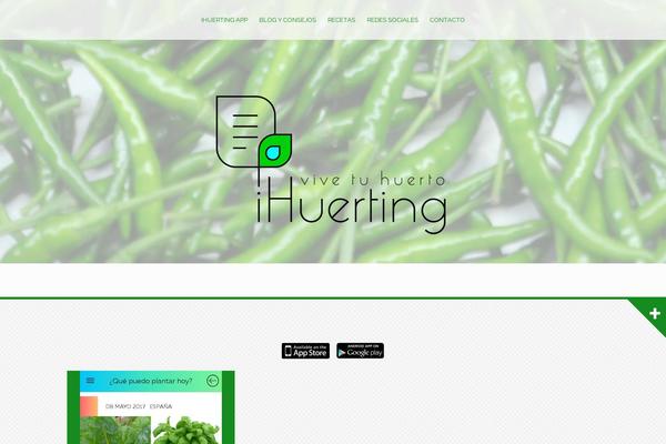 Alizee theme site design template sample
