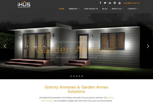 Uplift-child theme site design template sample