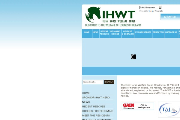 Pet-rescue theme site design template sample