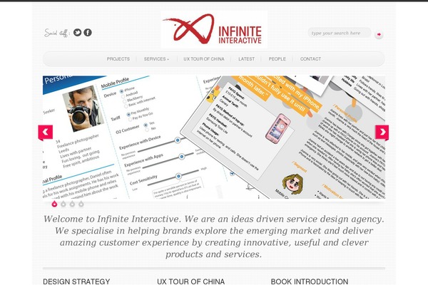 Simple’n’Bright theme site design template sample