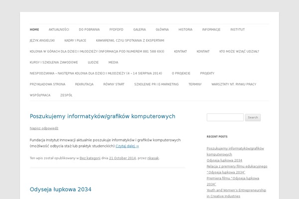 ii.org.pl site used Minimal Grid