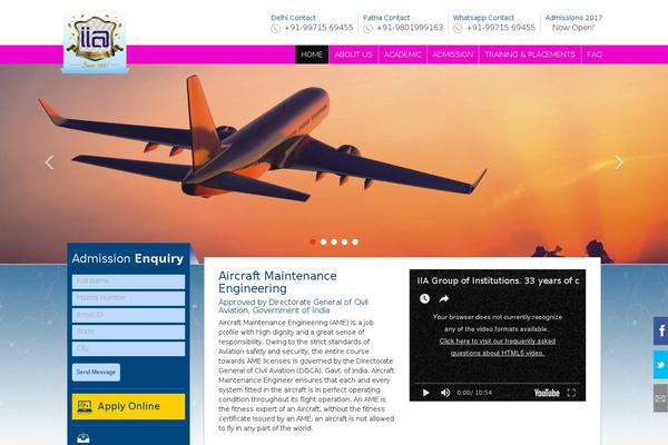 Site using Font Awesome Icons plugin