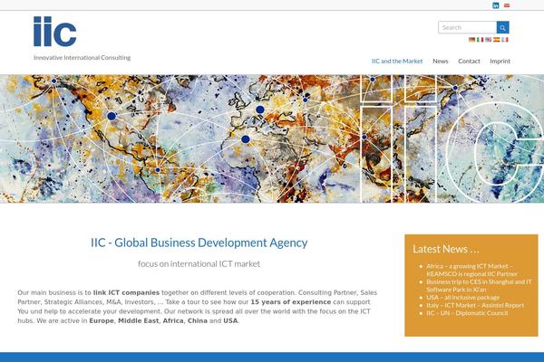 iic-global.net site used Spacious Pro