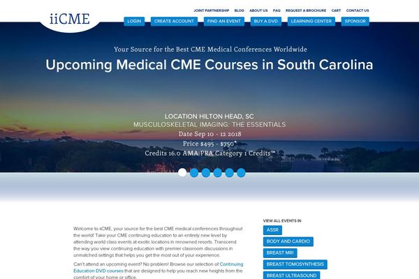 Site using Infomedia-wp-branding plugin