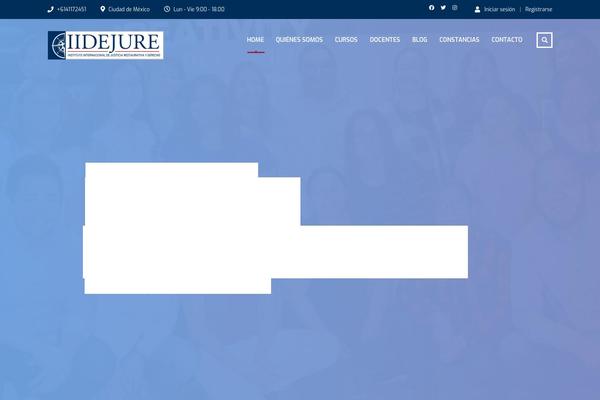Masterstudy-child theme site design template sample