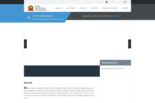 Site using Bootstrap Modals plugin