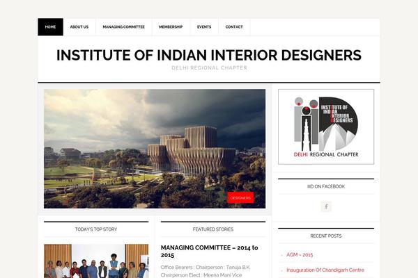 News Pro theme site design template sample