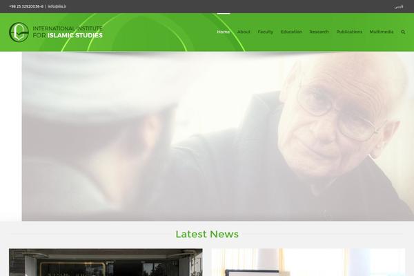WP Education theme site design template sample