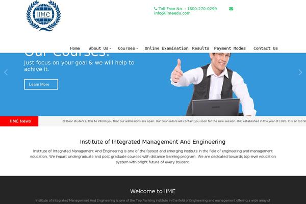 Site using Ditty News Ticker plugin