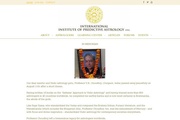 Intuition theme site design template sample