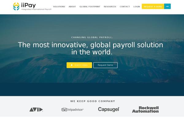 iipay.com site used Theme_iipay
