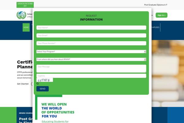 Site using Captcha-for-contact-form-7 plugin