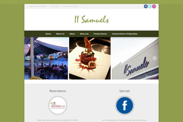 Mataam theme site design template sample