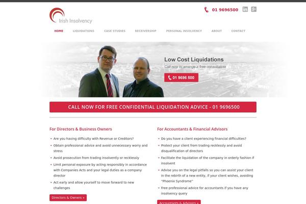 iisliquidations.ie site used Aries