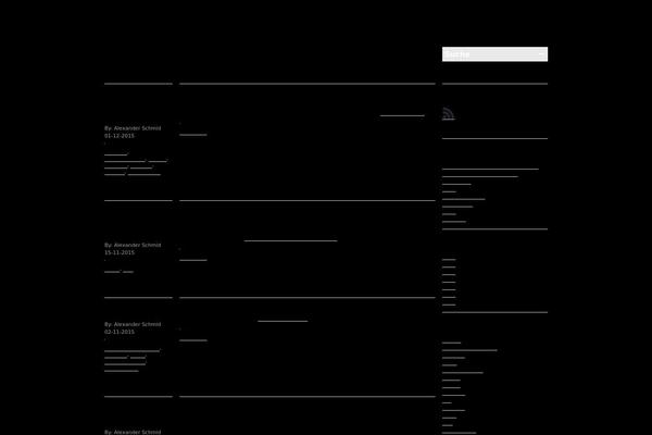 Blogum theme site design template sample