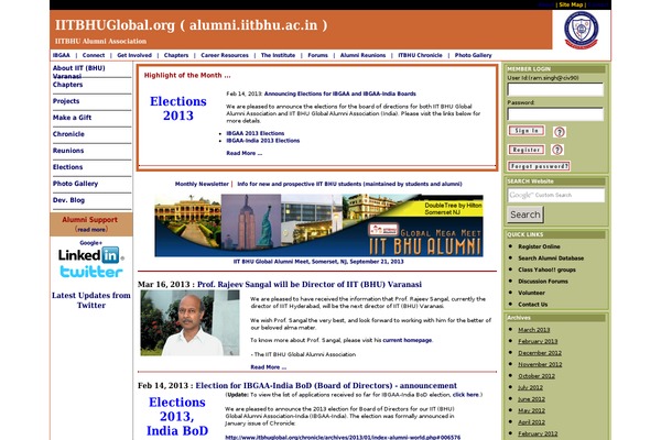 Brunelleschi theme site design template sample