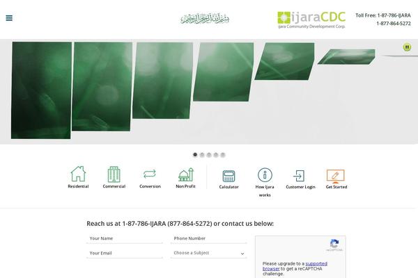 ijara theme websites examples