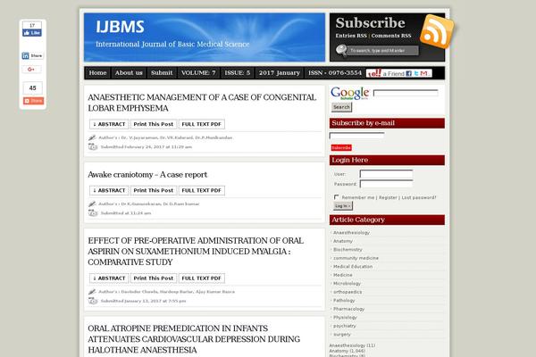 Site using WP-Cumulus plugin