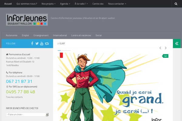 Site using Simple Banner plugin