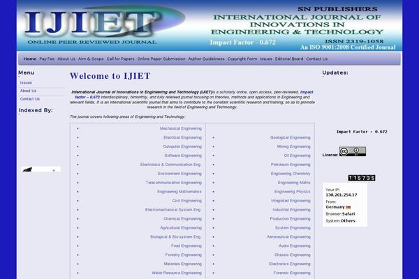Site using Google-scholar plugin
