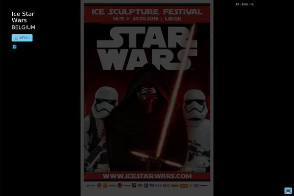 Fullscreen theme site design template sample