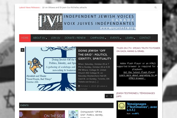 ijvcanada.org site used Sakhr