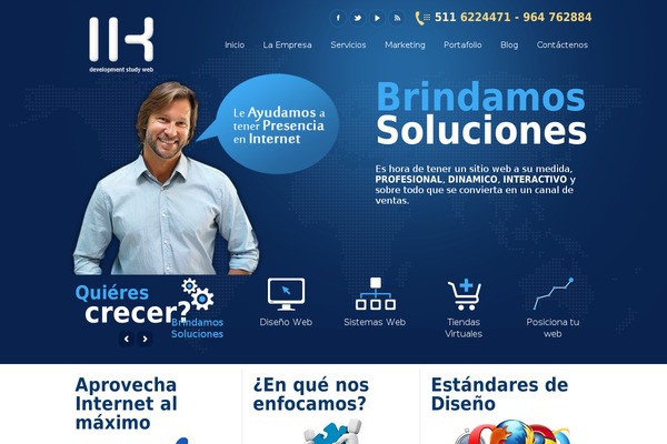 ik-website.com site used Disenoweb