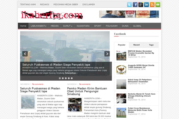 Thenewspaper theme site design template sample