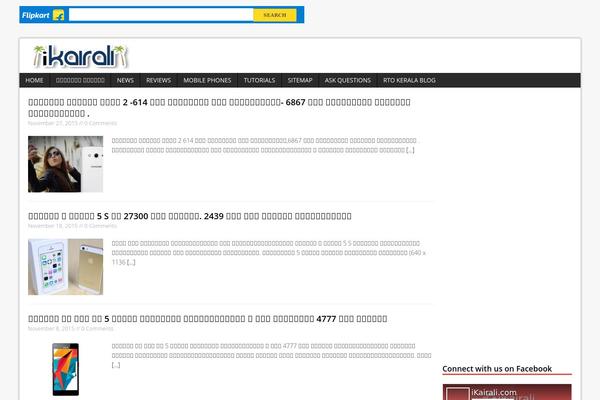 MH Magazine theme site design template sample