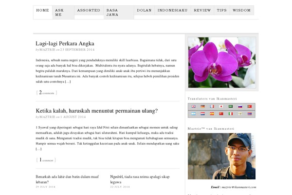 Thesis_18b1 theme site design template sample