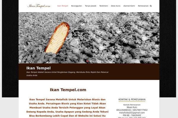 Esteem theme site design template sample