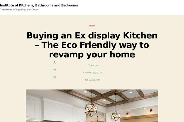 Twenty Twenty theme site design template sample