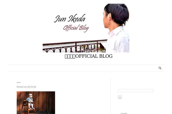 Graphy theme site design template sample