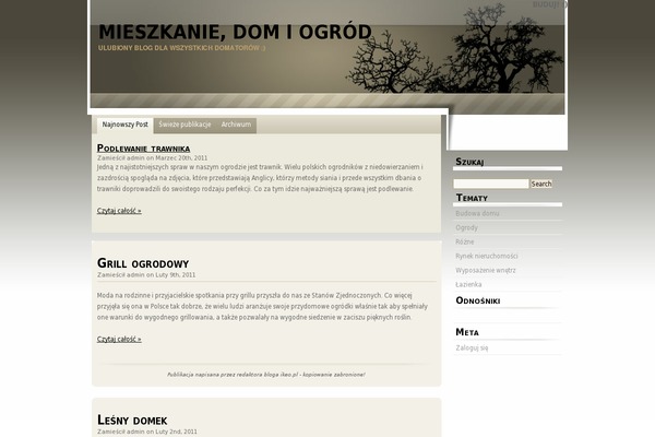 Wp-monochrome theme site design template sample