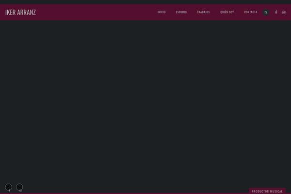JamSession theme site design template sample