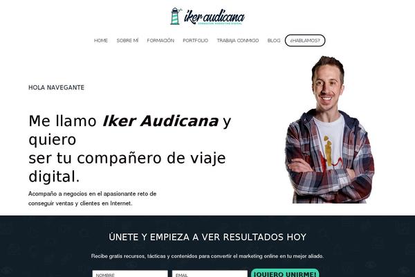 Dynamik Gen theme site design template sample
