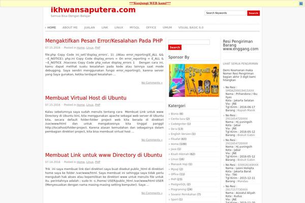 ADSimple theme site design template sample