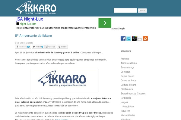 Site using Machete plugin