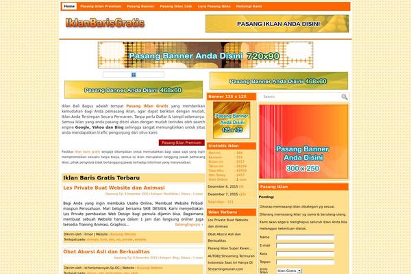 iklanbalibagus.com site used New-wpiklan