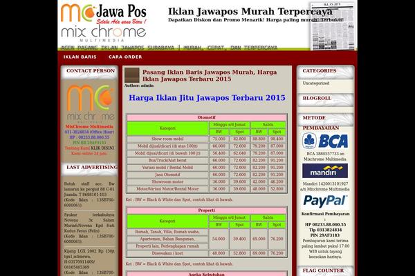 Restaurant theme site design template sample