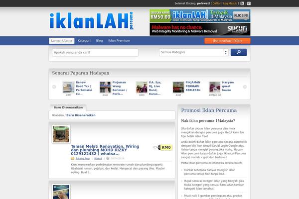 ClassiPress theme site design template sample