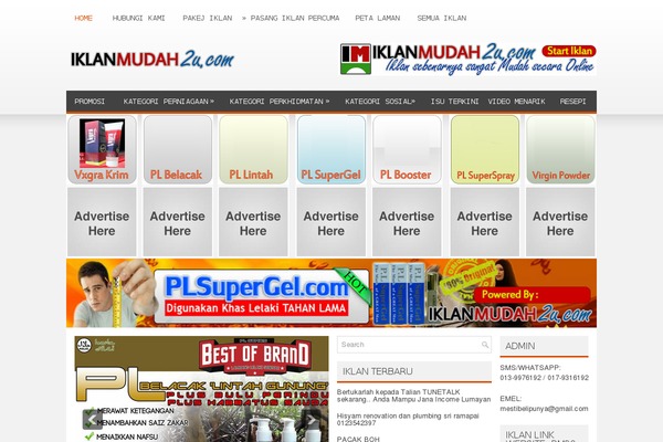 Newsstream theme site design template sample