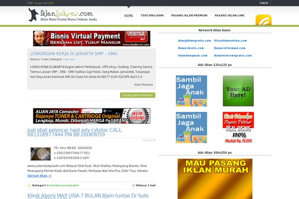 RCG Forest theme site design template sample