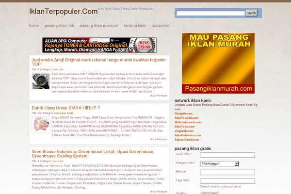 una theme websites examples