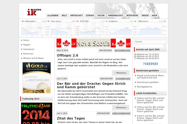 TheNews theme site design template sample