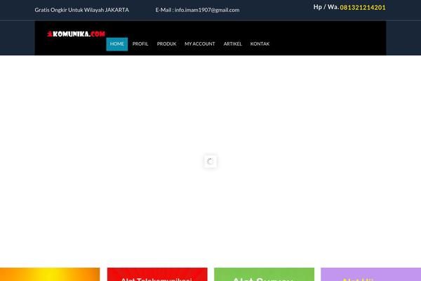 Ultra theme site design template sample