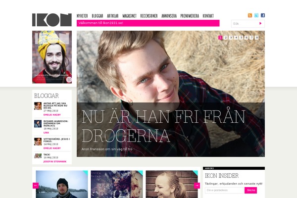 Miniva theme site design template sample