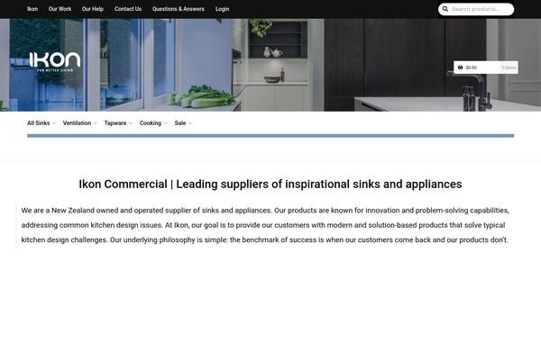 Site using Storefront-hamburger-menu plugin